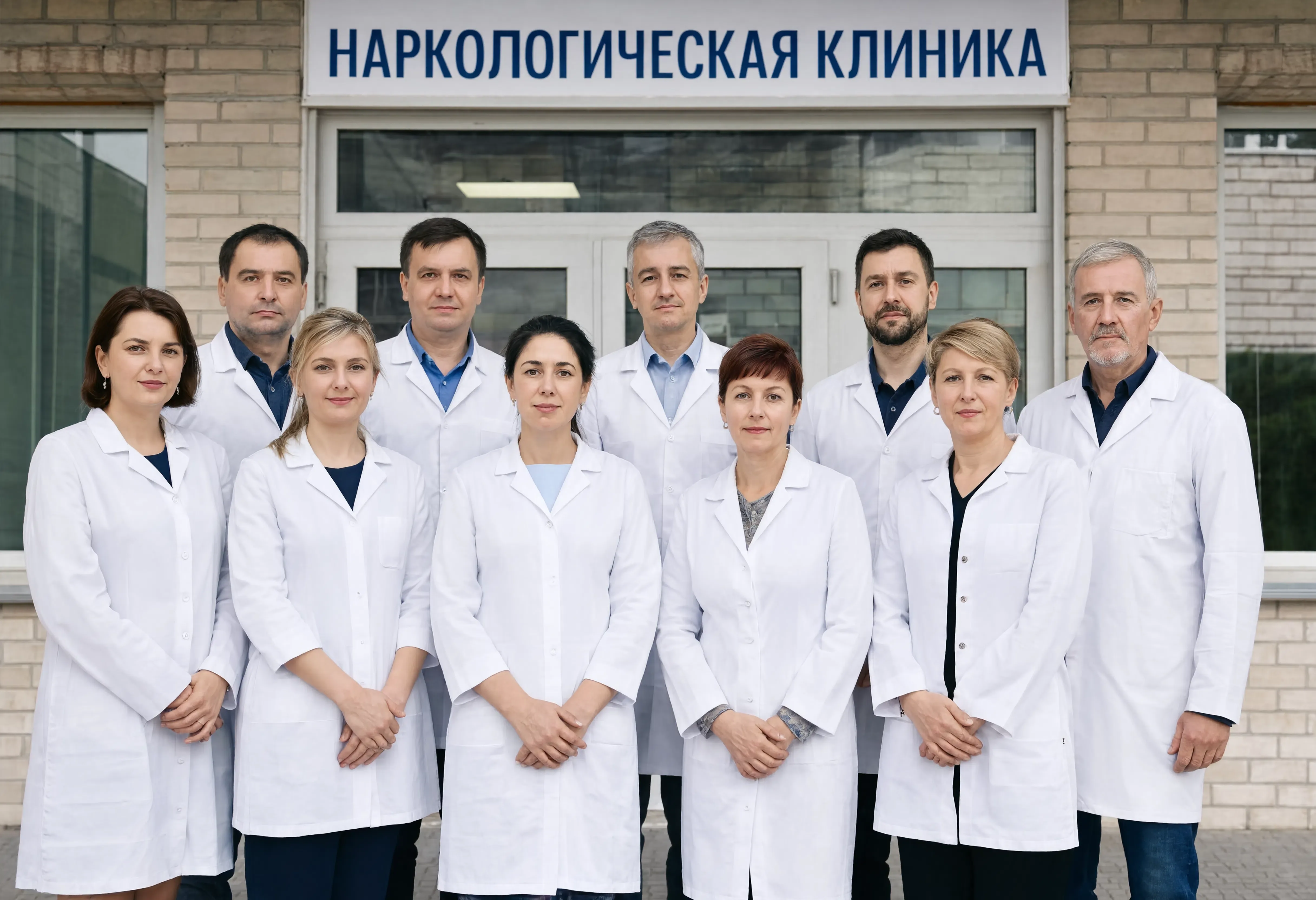 Медицинский персонал в клинике